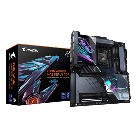 AORUS Z890 MASTER AI TOP - High-Performance Extended ATX LGA1851 Socket Intel Z890 Motherboard for Gamers and Creators | Unlock 